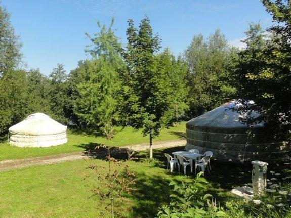Camping Domaine de Mepillat Saint-Nizier-le-Bouchoux Bagian luar foto